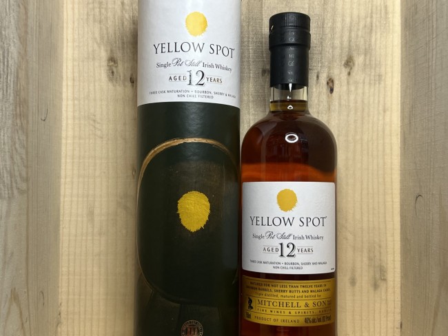 Yellow Spot 12 Year Irish Whiskey - 750 ml bottle